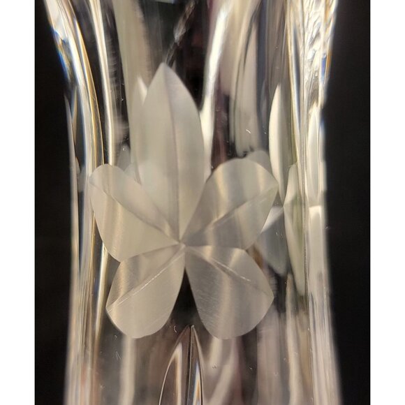 Vintage Crystal Bud Vase - Picture 9 of 13